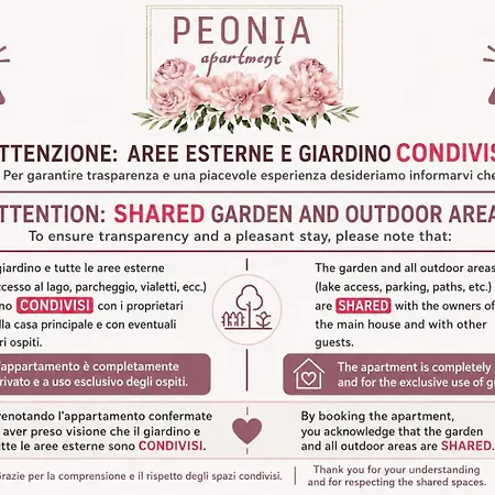 Peonia - Vista * Lezzeno